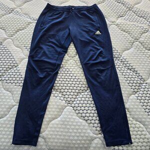 Adidas Men's Navy Blue Athletic Track Pant W Climacool Technology Size Medium